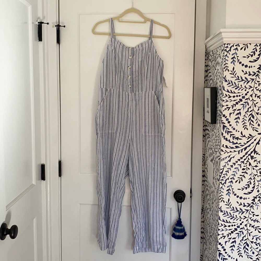 Old Navy linen romper